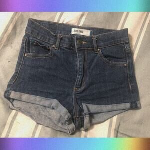 GRG Super Stretch High Waist Roll Cuff shorty 24